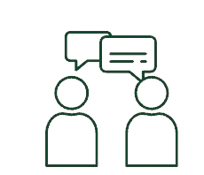 Consistent support icon